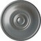 Ekena Millwork Jefferson Ceiling Medallion (Fits Canopies up to 2 7/8"), Hand-Painted Platinum, 11 3/4"OD x 3/8"P CM12JEPLS - alternate 1